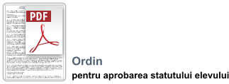 Ordin  pentru aprobarea statutului elevului