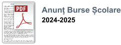 Anunț Burse Școlare 2024-2025