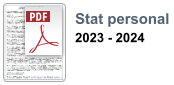 Stat personal  2023 - 2024