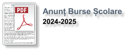Anunț Burse Școlare 2024-2025