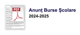 Anunț Burse Școlare 2024-2025