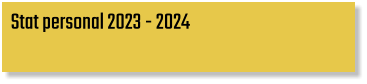 Stat personal 2023 - 2024
